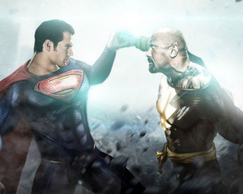 Este Dwayne Johnson gata să-l înfrunte pe Superman?