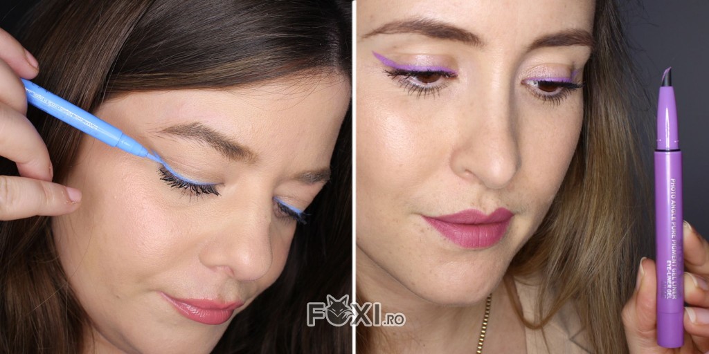 eyeliner colorat makeup vara