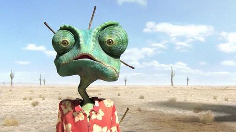 o scena din rango, o alegere buna de menaj pentru cele mai bune filme pentru copii