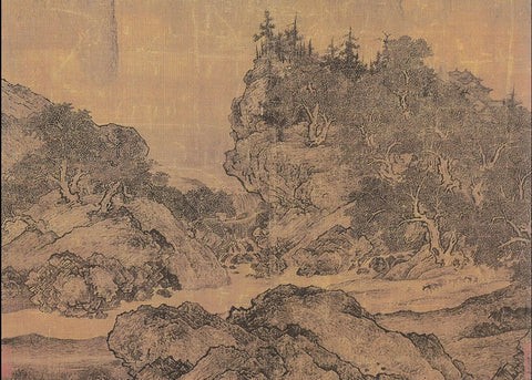 Rauri si munti de Fan Kuan