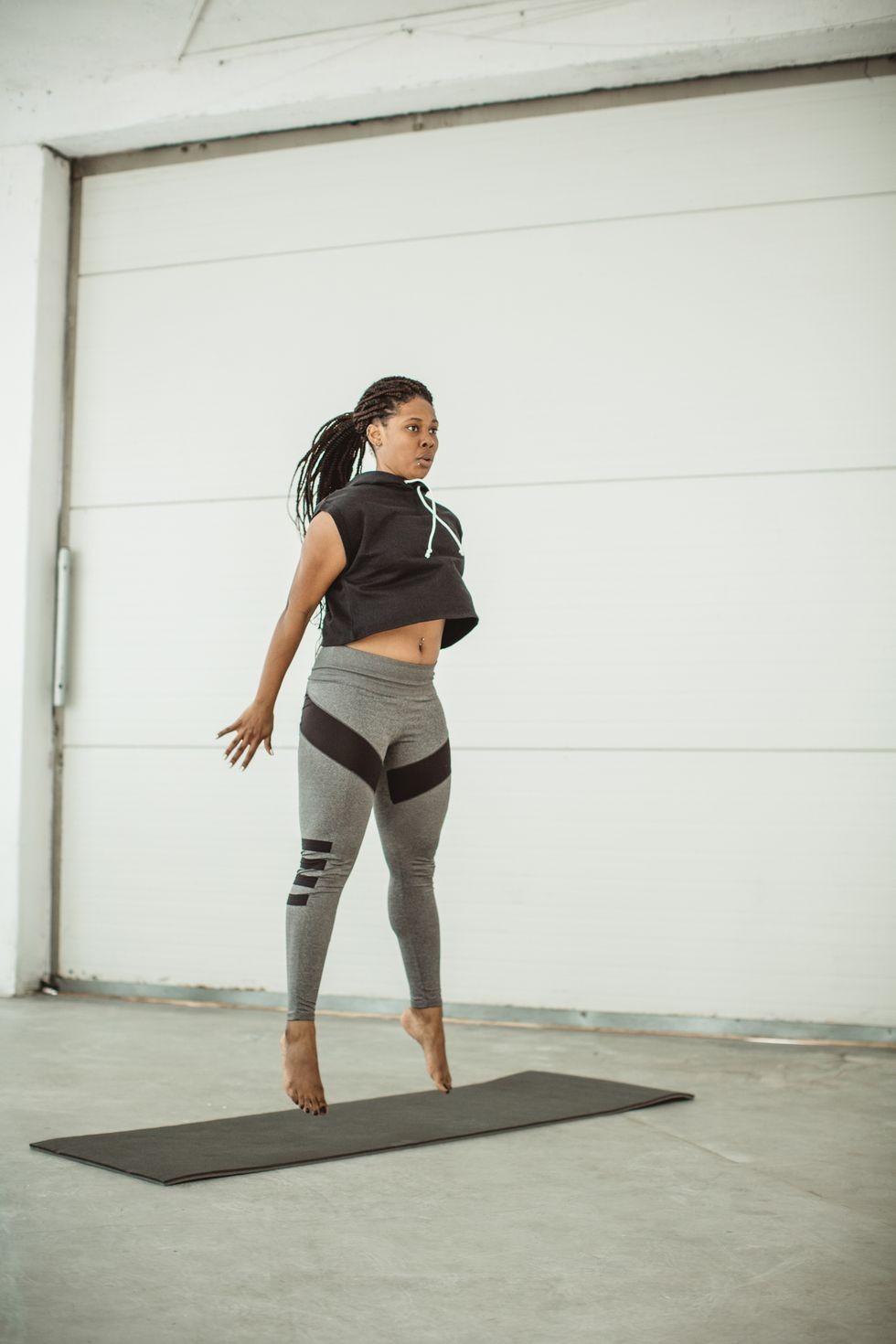 femeie hotarata sa-si recapete corpul de vara