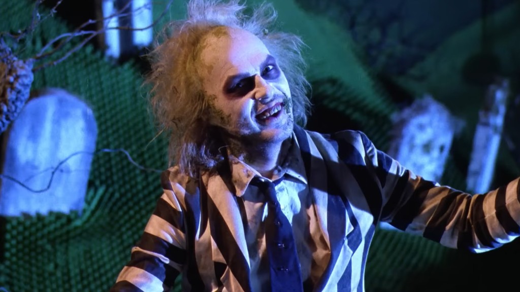 Michael Keaton ca Betelgeuse in Beetlejuice