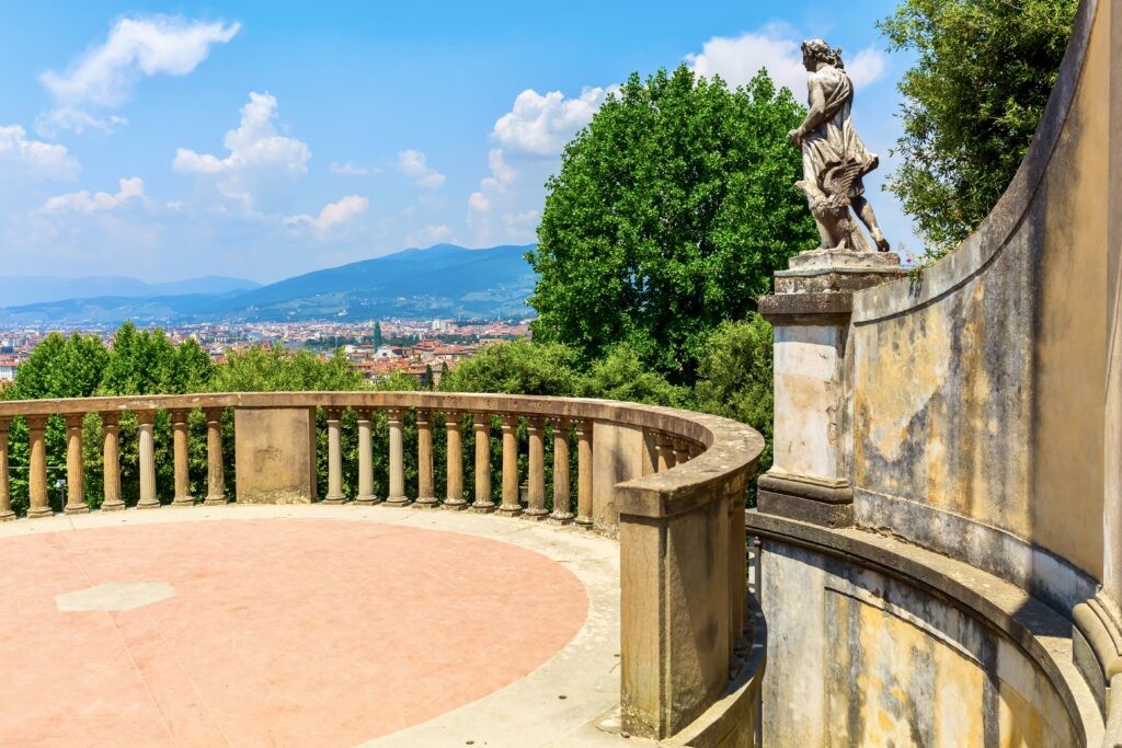 vedere din Gradinile Boboli