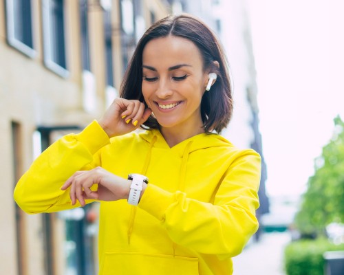 Ceas Smartwatch Dama Elegant – Accesorizează-te Cu Stil de la iQuality