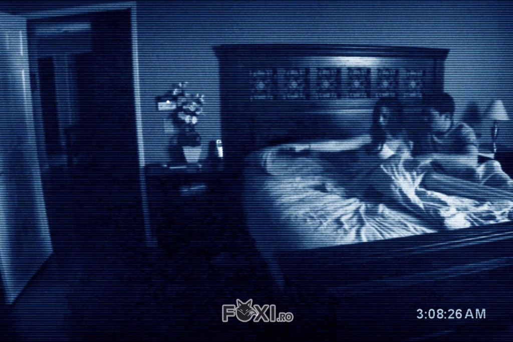 imaginea filmului de groaza Paranormal Activity