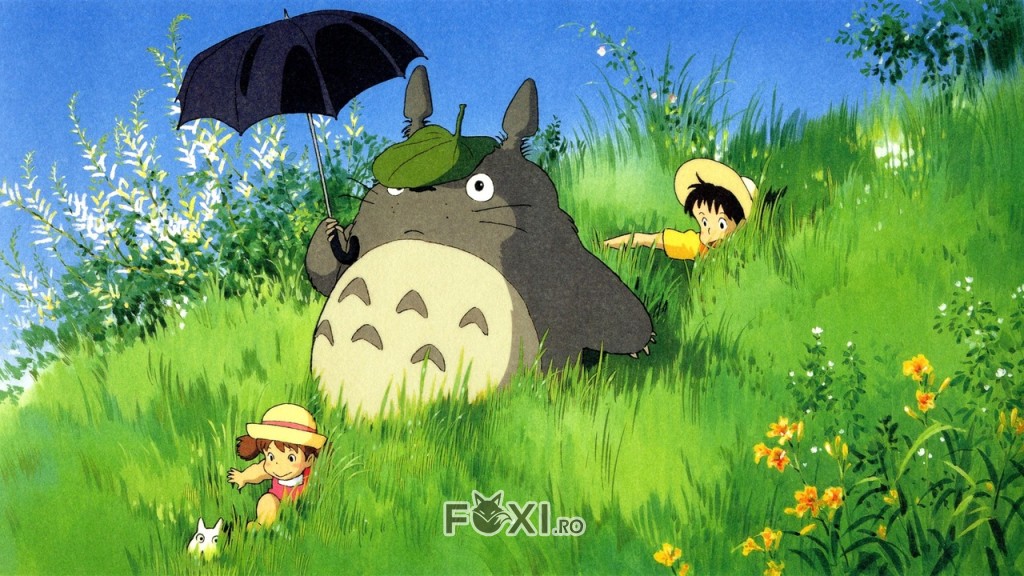 scena din anime-ul My Neighbor Totoro