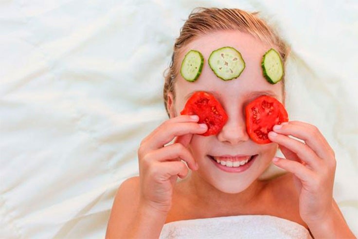 masca de fata cu rosii