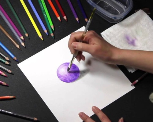 Desene in creion de colorat - Peste 300 de idei pentru copii